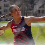 article image - Pierce sets program record at Duquesne